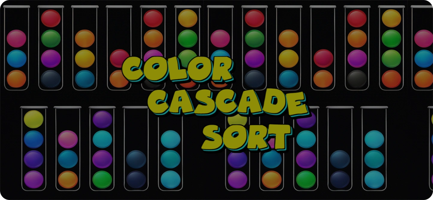 Color Cascade Sort banner