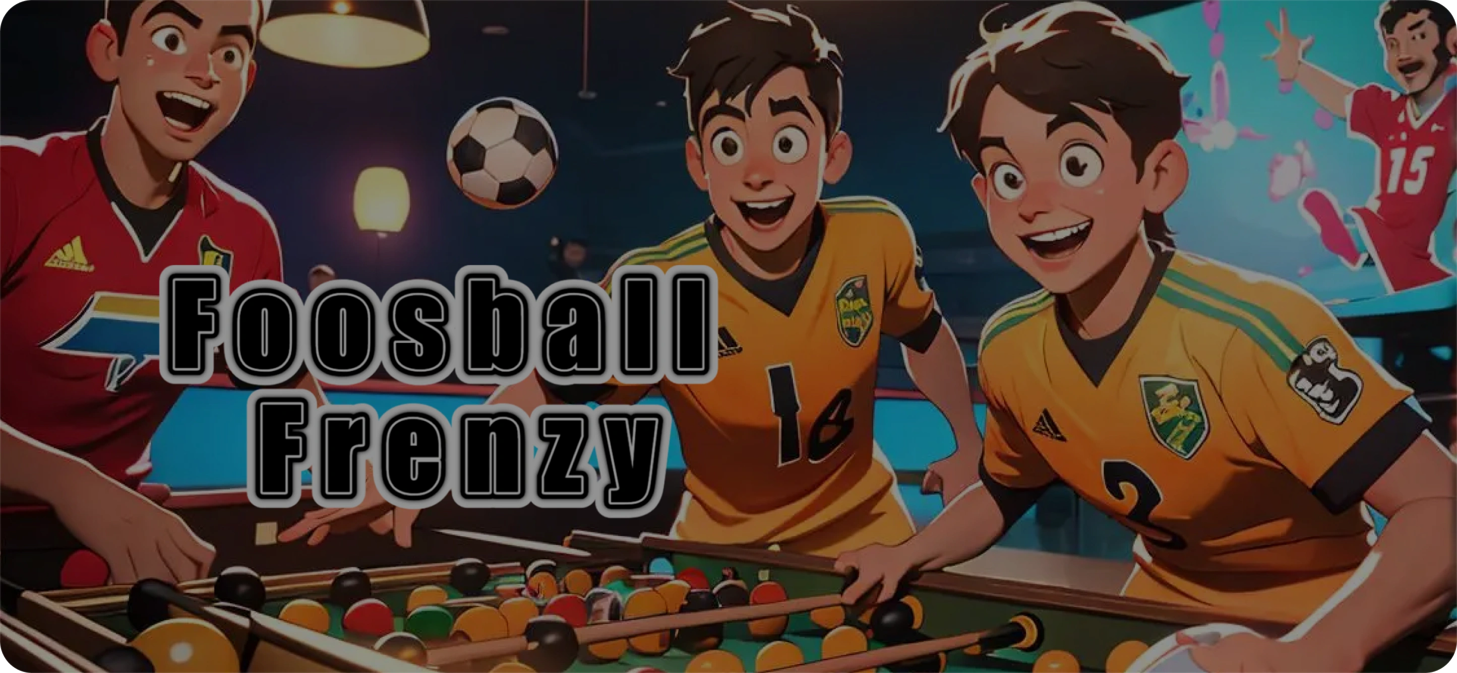 Foosball Frenzy banner